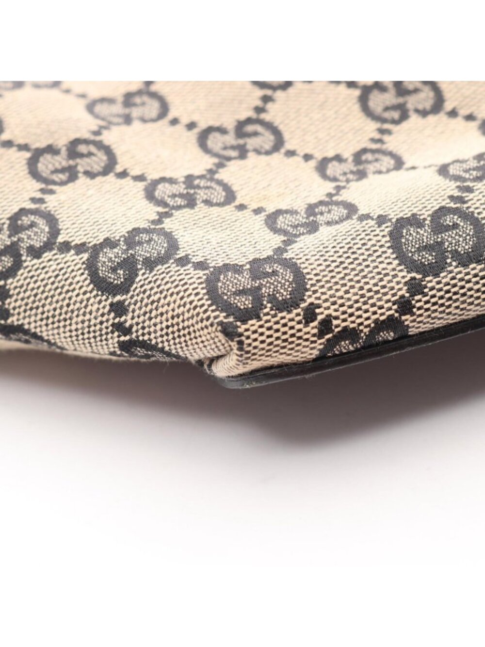 Gucci Tote GG Canvas Beige Navy - Picture 10 of 14